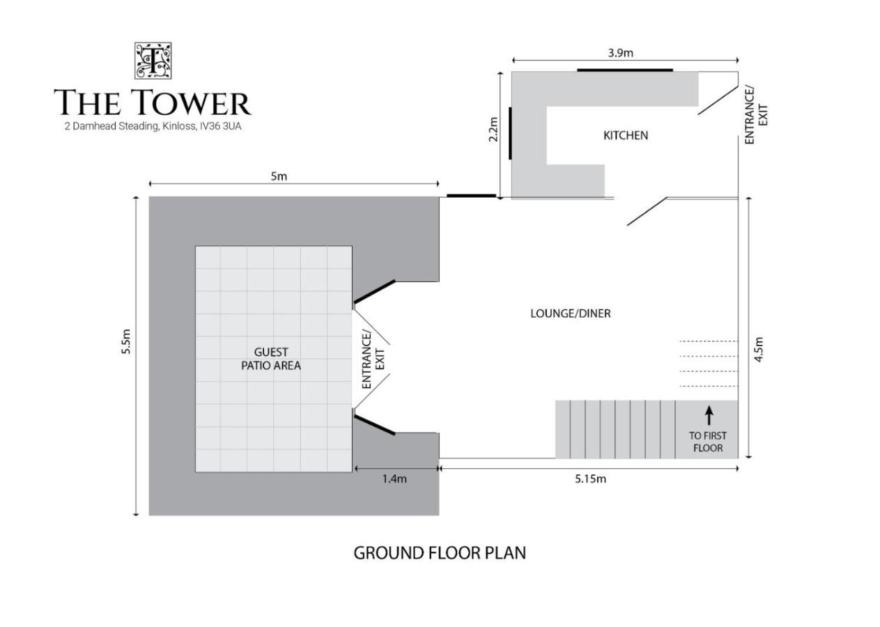 The Tower, Moray Firth Holiday Home Kinloss Zewnętrze zdjęcie